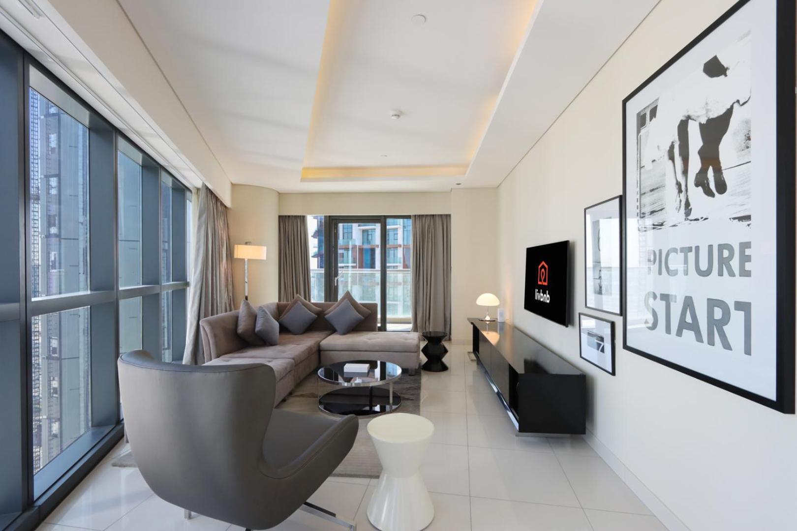 Livbnb-sophisticated Living, 2b With Private Balcony Dubai